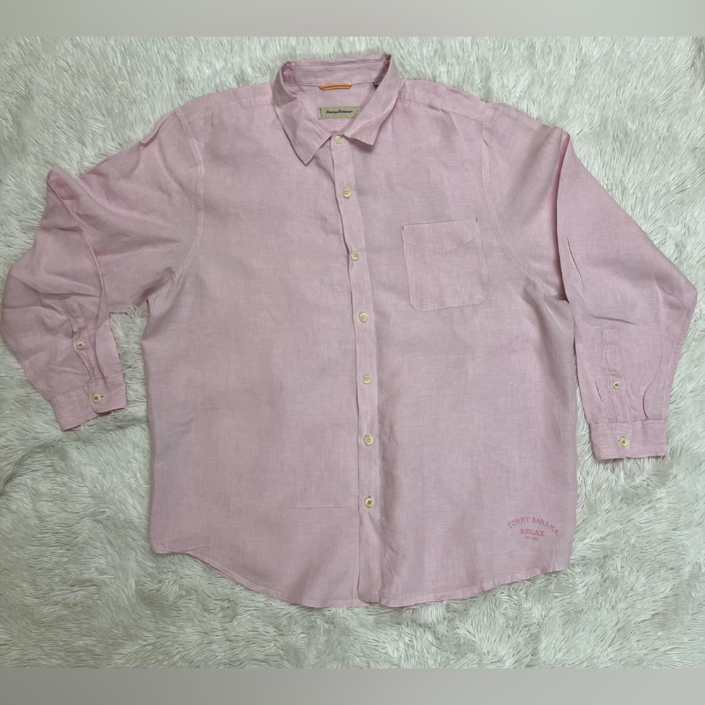 Tommy Bahama Pink Men's Shirt